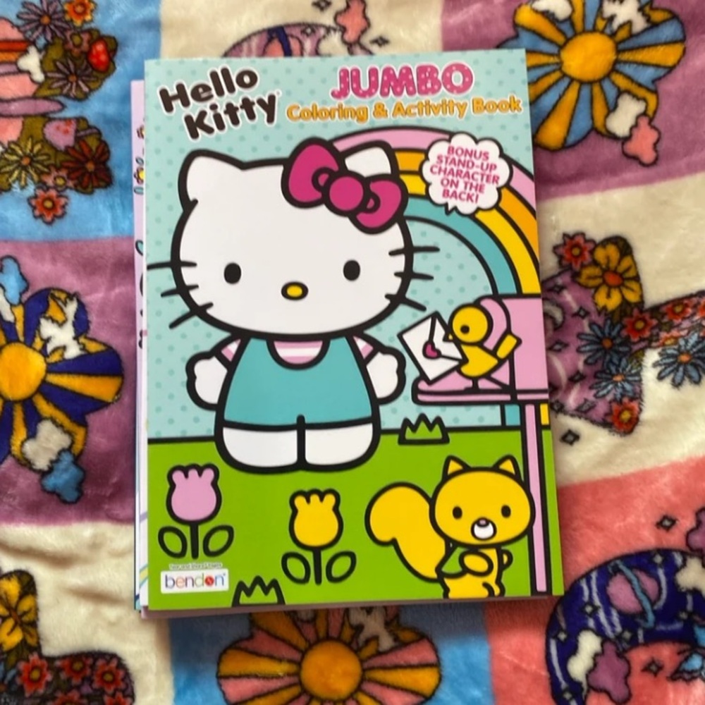 Hello Kitty Mega Coloring/Activity Bundle (7) Books and (1) Set of Crayons - Picture 3 of 9